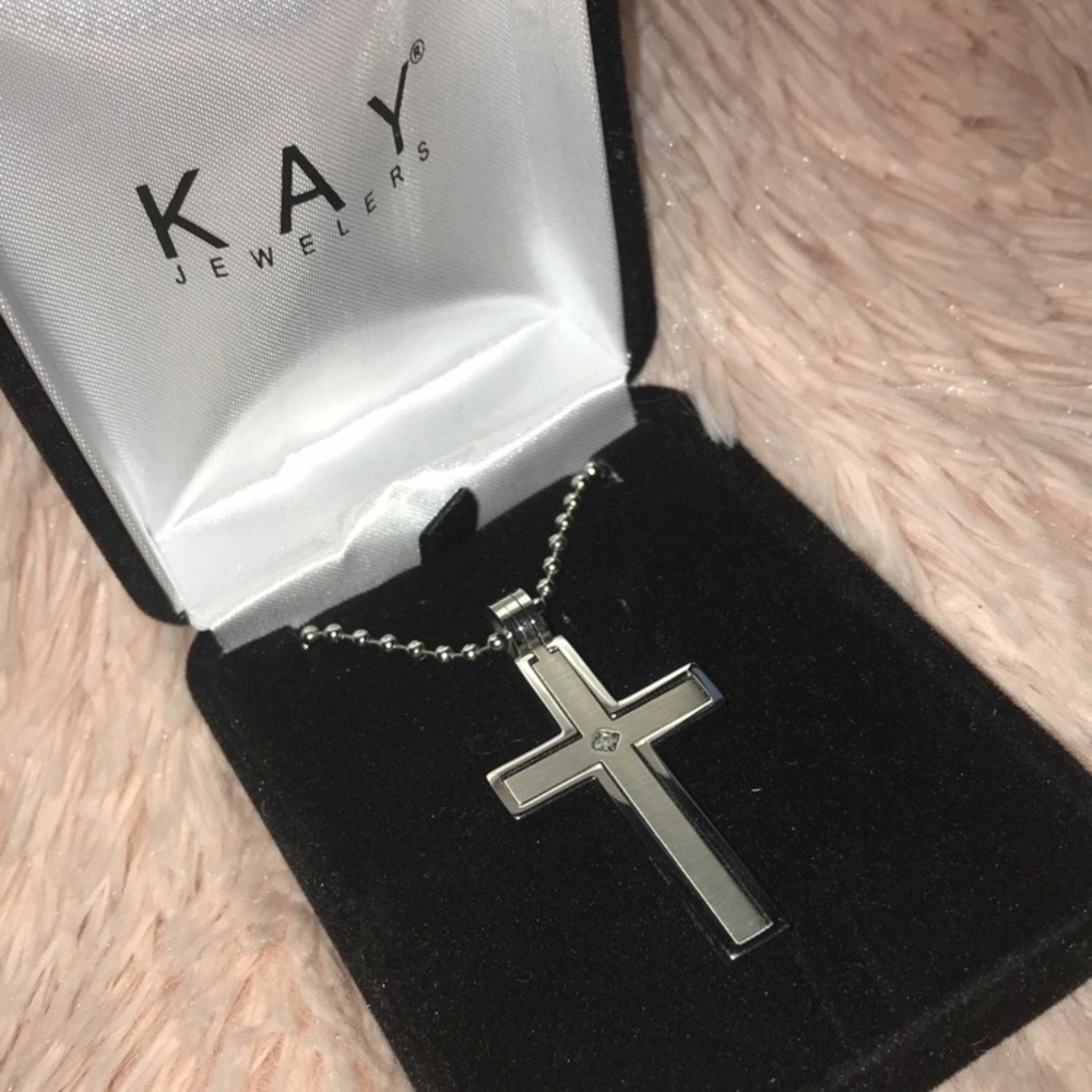 Sterling Silver Cross Necklace
